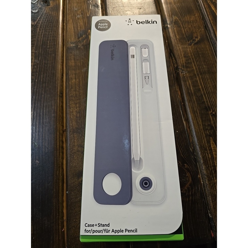 Belkin‎ - Case + Stand for Apple Pencil - Gray - No Pencil